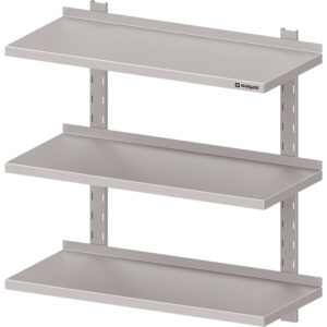 Półka wisząca, przestawna,potrójna 1100x400x930 | Stalgast 981794110
