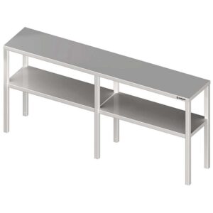 Nadstawka na stół podwójna  1700x300x700 | Stalgast 981943170