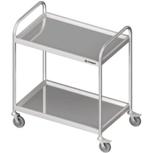 Wózek kelnerski dwupółkowy 900x600x950 | Stalgast 982026090