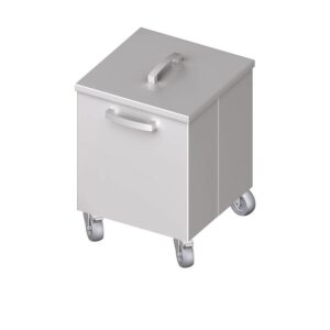 Pojemnik na odpadki jezdny 350x350x500 | Stalgast 982343550