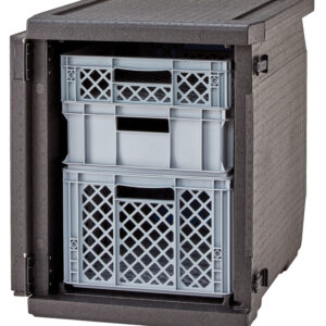 Pojemnik termoizolacyjny Cambro GoBox ładowany od przodu, bez prowadnic | Cambro  EPP4060FNR110