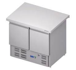 Stanowisko chłodnicze dwudrzwiowe 1000x750x880 | Stalgast ST201101