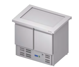 Stanowisko chłodnicze z płytą chłodniczą 1000x750x880 | Stalgast ST210101