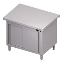 Stanowisko grzewcze płyta neutralna, zabudowane 1500x750x880 | Stalgast ST230151