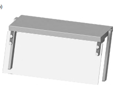 Nadstawka pojedyncza neutralna 767x450x450 | Stalgast ST250081