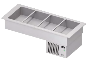 Wanna chłodnicza sałatkowa 4xGN 1/1 1480x620x510 | Stalgast ST306151