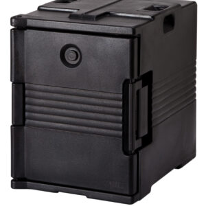Pojemnik termoizolacyjny Ultra Camcarrier ładowany od przodu, 4 x GN 1/1, czarny | Cambro  UPC400110