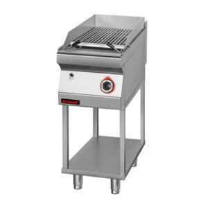 Lawa grill 400 mm 7kW na podstawie szkieletowej | Kromet 700.OGL-400.T