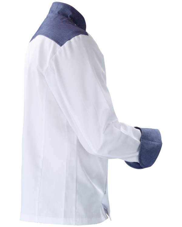bluza kucharska kontrast jeans 1