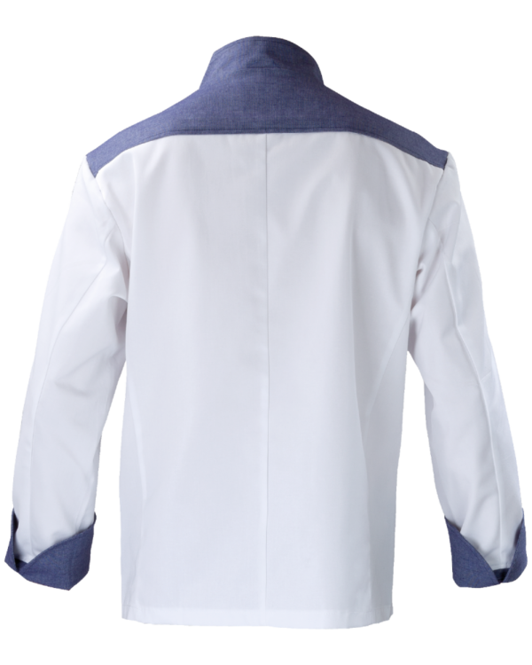 bluza kucharska kontrast jeans 2