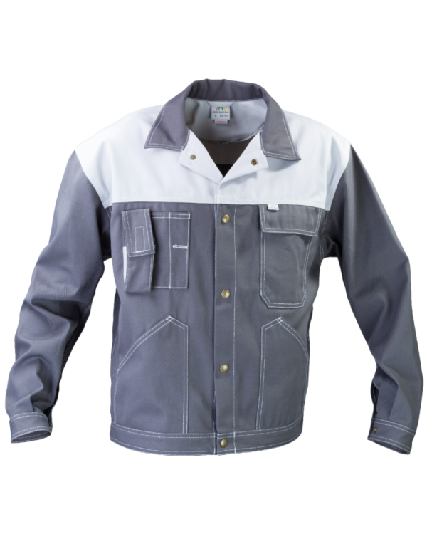 bluza profi szarybialy