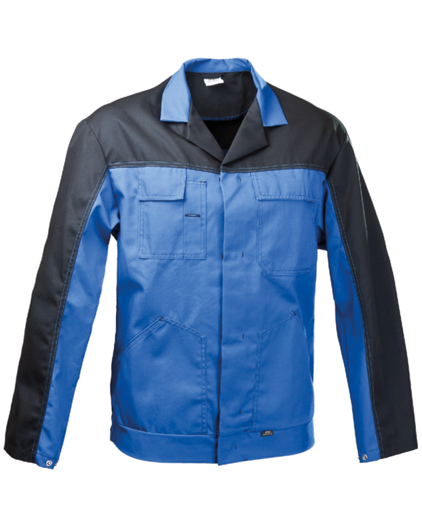 bluza work niebieskiczarny