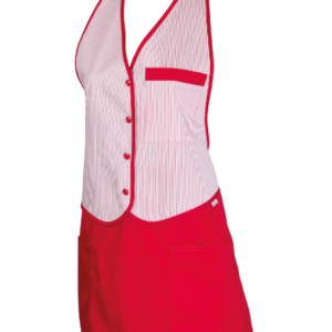 Fartuszek Włoski 4255 (czerwony/biały) | Kegel-Błażusiak 2-4255-020-9031