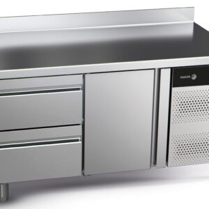 Stół chłodniczy jednodrzwiowy z 2 szufladami 700 Advance | Fagor ACP-2G HD