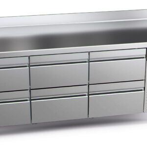 Stół chłodniczy z 6 szufladami 700 Advance | Fagor ACP-3G HHH
