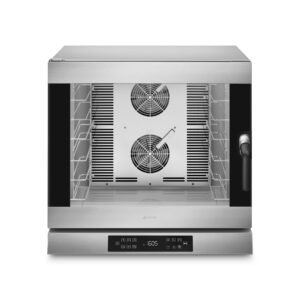 Piec konwekcyjny, 6 blach, elektroniczny, 5 poziomów nawilżania, termosonda, zawias po lewej stronie | Smeg ALFA625E1HDS