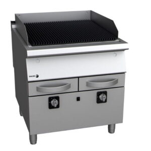 Grill lawowy gazowy wolnostojący podwójny ruszt nierdzewny | Fagor B-G7101 I