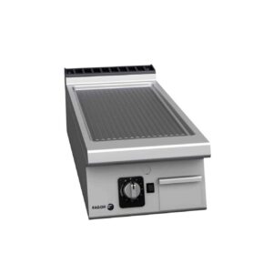 Płyta grillowa elektryczna chromowana ryflowana | Fagor FT-E905 C R