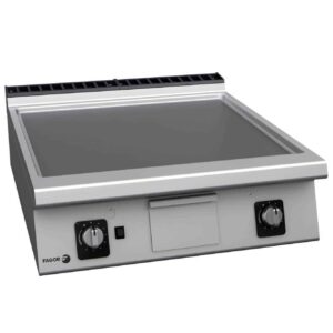 Płyta grillowa elektryczna chromowana gładka podwójna | Fagor FT-E910 C L