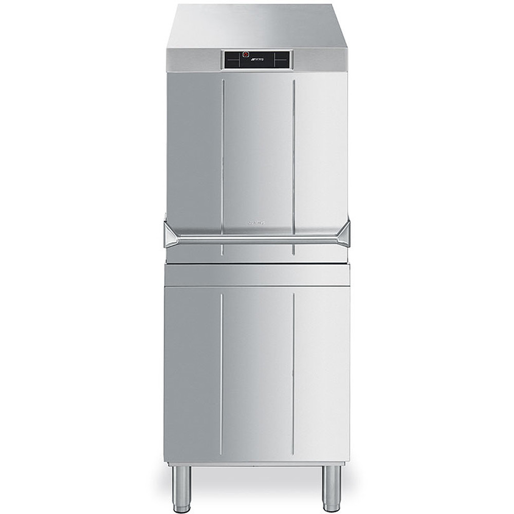 Zmywarka kapturowa, kosz 500x500, system płukania HTR, wbudowany zmiękczacz | Smeg HTY520DS
