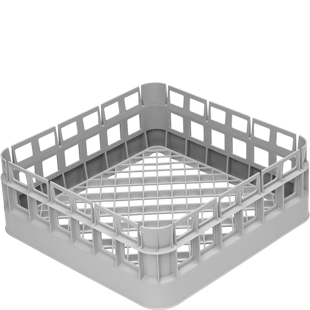 Kosz z polipropylenu, płaski spód, 400x400 | Smeg PB40G01