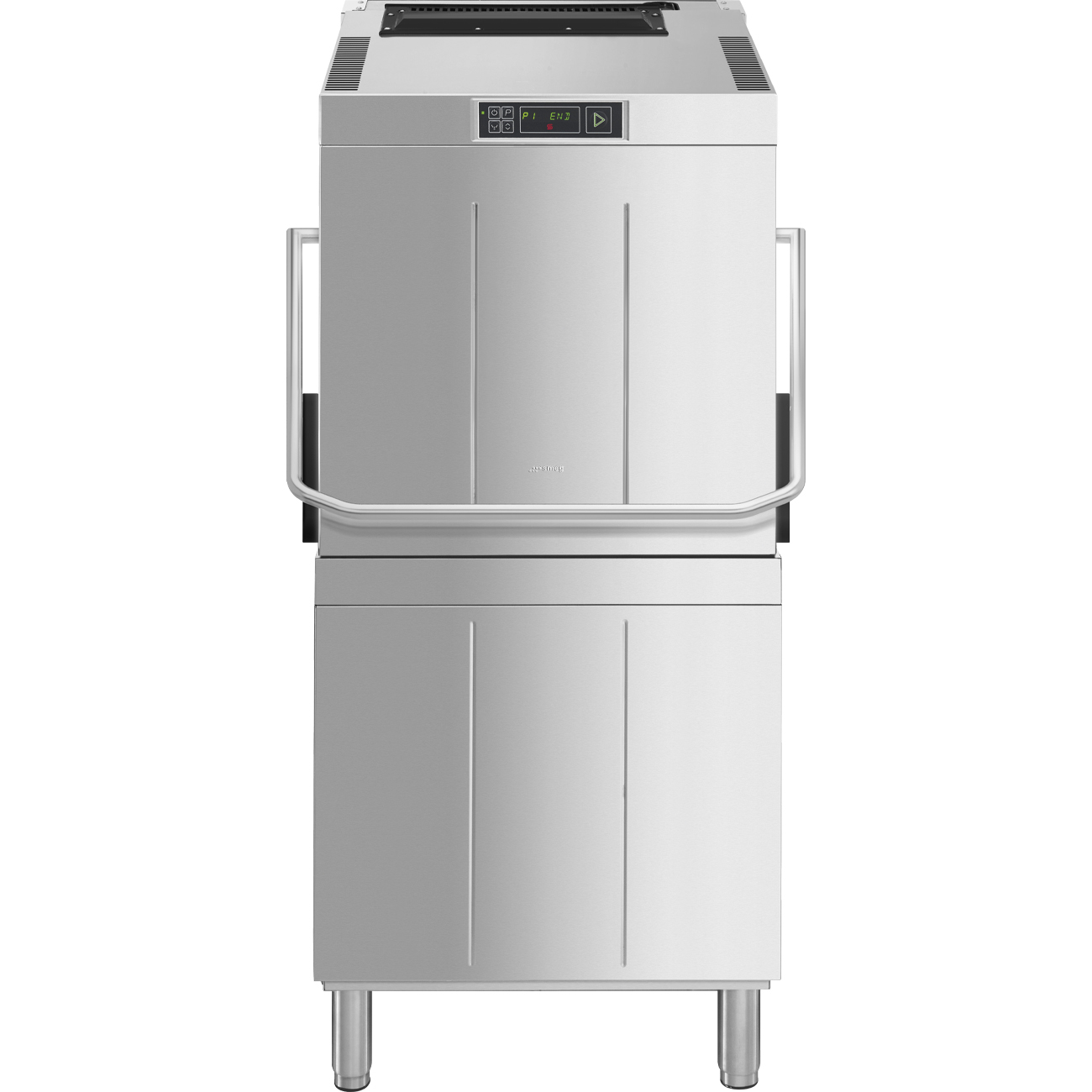Zmywarka kapturowa, kosz 600x500 oraz 500x500, system płukania HTR, system odzysku ciepła SHR+, wbudowany zmiękczacz | Smeg SPH615SH
