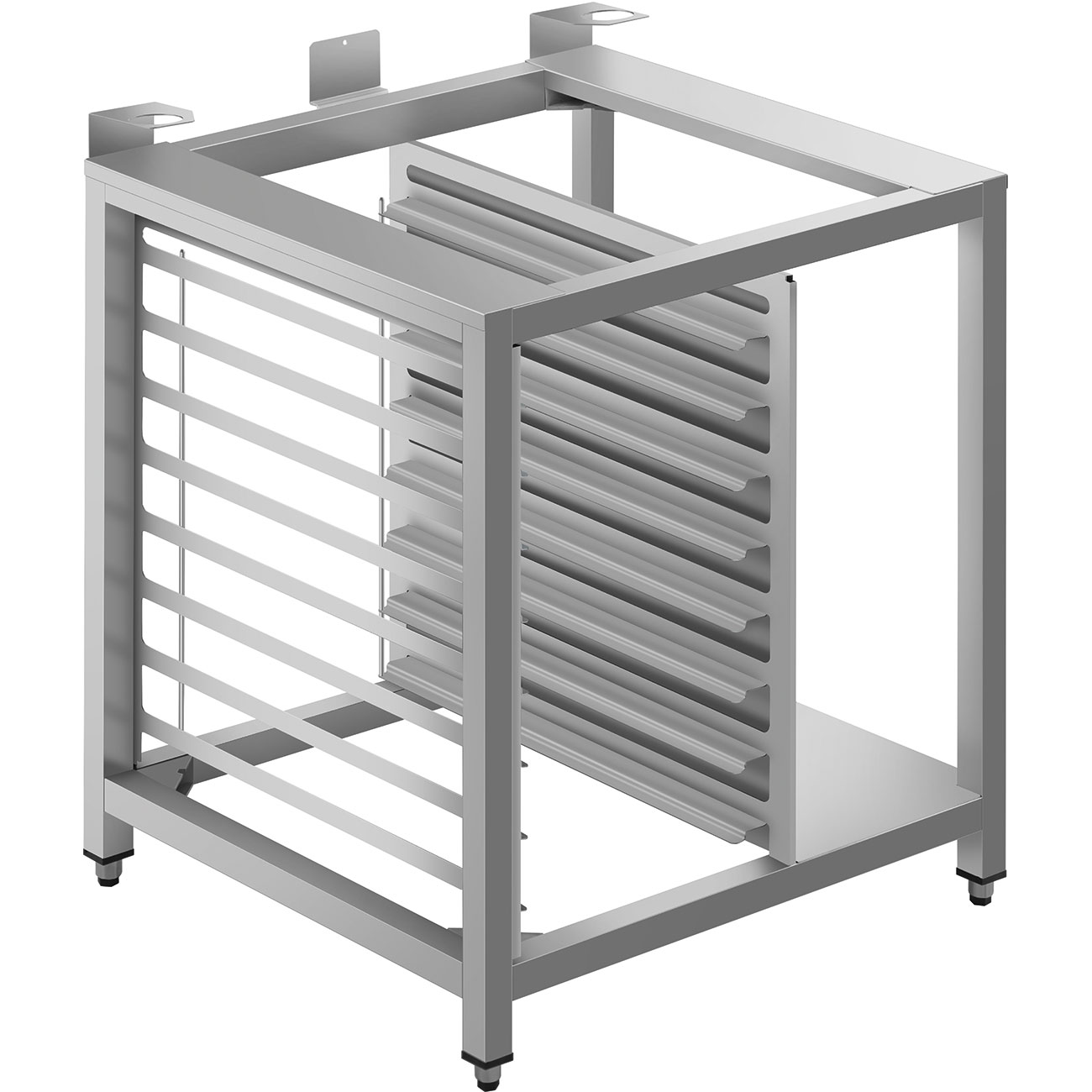Podstawa do pieca profesjonalnego Galileo, z 8 prowadnicami | Smeg STDH