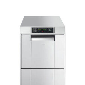 Zmywarka do szkła, kosz 400x400, system płukania HTR, wbudowany zmiękczacz, 576 naczyń/h | Smeg UG415DS-1