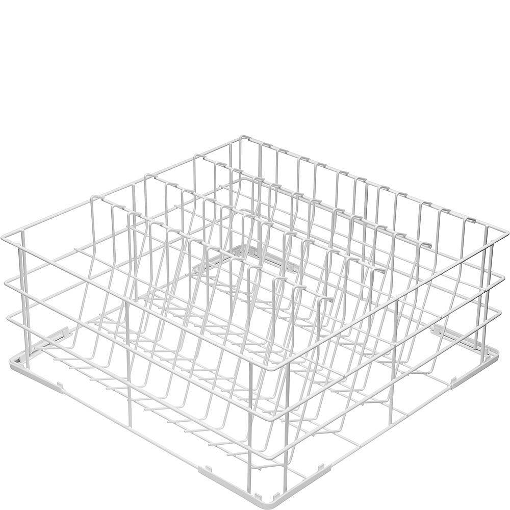 Kosz z siatki drucianej na kieliszki do wina, max ø 72, 500x500 | Smeg WB50G03