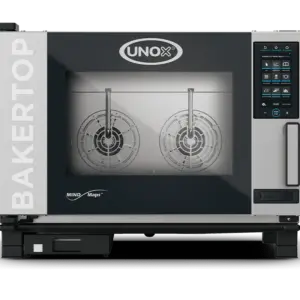 Piec konwekcyjno-parowy BAKERTOP MIND.Maps™ COUNTERTOP PLUS 4 blach 600x400 Elektryczny | Unox XEBC-04EU-EPRM