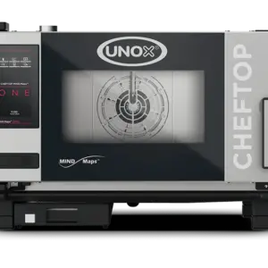 Piec konwekcyjno-parowy CHEFTOP MIND.Maps™ COUNTERTOP ONE 3 GN 1/1 Elektryczny | Unox XEVC-0311-E1RM