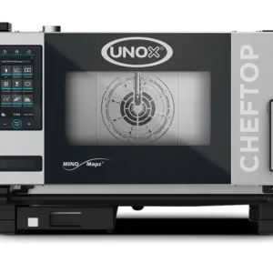 Piec konwekcyjno-parowy CHEFTOP MIND.Maps™ COUNTERTOP PLUS 3 GN 1/1 Elektryczny | Unox XEVC-0311-EPRM