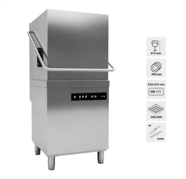 Zmywarka Kapturowa EVO Concept Fagor CO 110 B DD HRS 137092 998x958 nobckgr