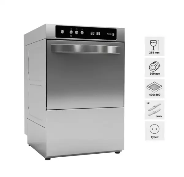 Zmywarka podblatowa do szkla 400x400 z wyswietlaczem LED iNova Concept Fagor WGC 400 T D 136992 998x958 nobckgr