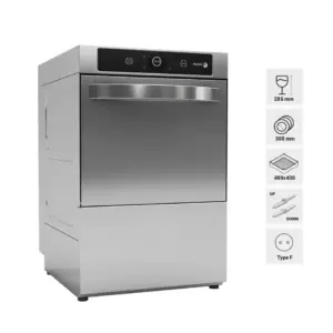 Zmywarka do szkła 400x400 Concept + z pompą płuczącą | Fagor WGP-401 D