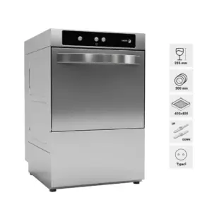 Zmywarka do szkła 400x400 Concept z pompą spustową | Fagor WGC-400 B D