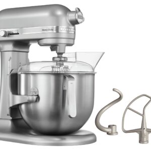 Mikser planetarny KitchenAid 5KSM7591X srebrny, 6,9L | Bartscher A150047