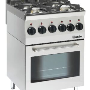 Kuchnia gazowa 600, szer.600 4PAL PEl | Bartscher 1315563