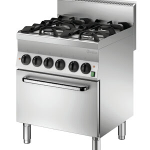 Kuchnia gazowa 650, szer.700 4PAL PEl | Bartscher 1151143