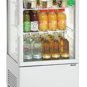 Witryna chłodnicza Mini 58L, biała | Bartscher 700258G