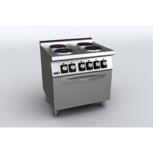 Kuchnia elektryczna 4-palnikowa z piekarnikiem | Fagor C-E741