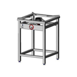 Taboret gazowy 1-palnikowy, wersja wysoka | Egaz TGO-110.II