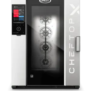 Piec konwekcyjno-parowy CHEFTOP-X Digital.ID 10 GN 2/1 Elektryczny | Unox XEDA-1021-EXRS