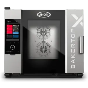 Piec konwekcyjno-parowy BAKERTOP-X Digital.ID 5 blach 600x400 Elektryczny | Unox XELA-05EU-EXRS