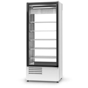 Szafa chłodnicza dwustronnie przeszklona, drzwi skrzydłowe 4kl. SCh-2S 625 ecoline | RAPA