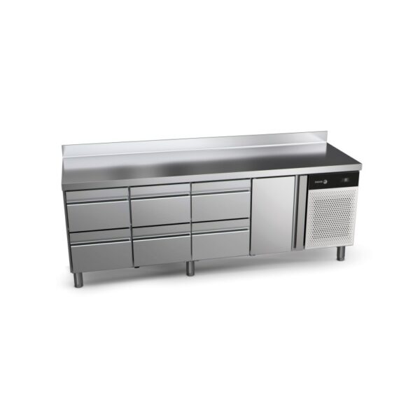 stol chlodniczy concept z drzwiami i szufladami marki fagor model ccp 4g hhhd