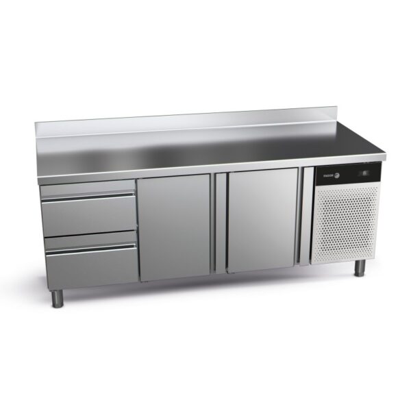 stol chlodniczy snack z drzwiami i szufladami marki fagor model ccp 3s hdd