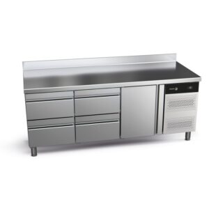 Stół chłodniczy jednodrzwiowy z czterema szufladami 600 Snack Concept | Fagor CCP-3S HHD