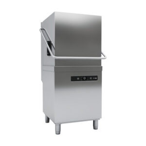 Zmywarka kapturowa 500x500 Sanitarna z pompą płuczącą i pompą spustową | Fagor WHP-503 SN B D