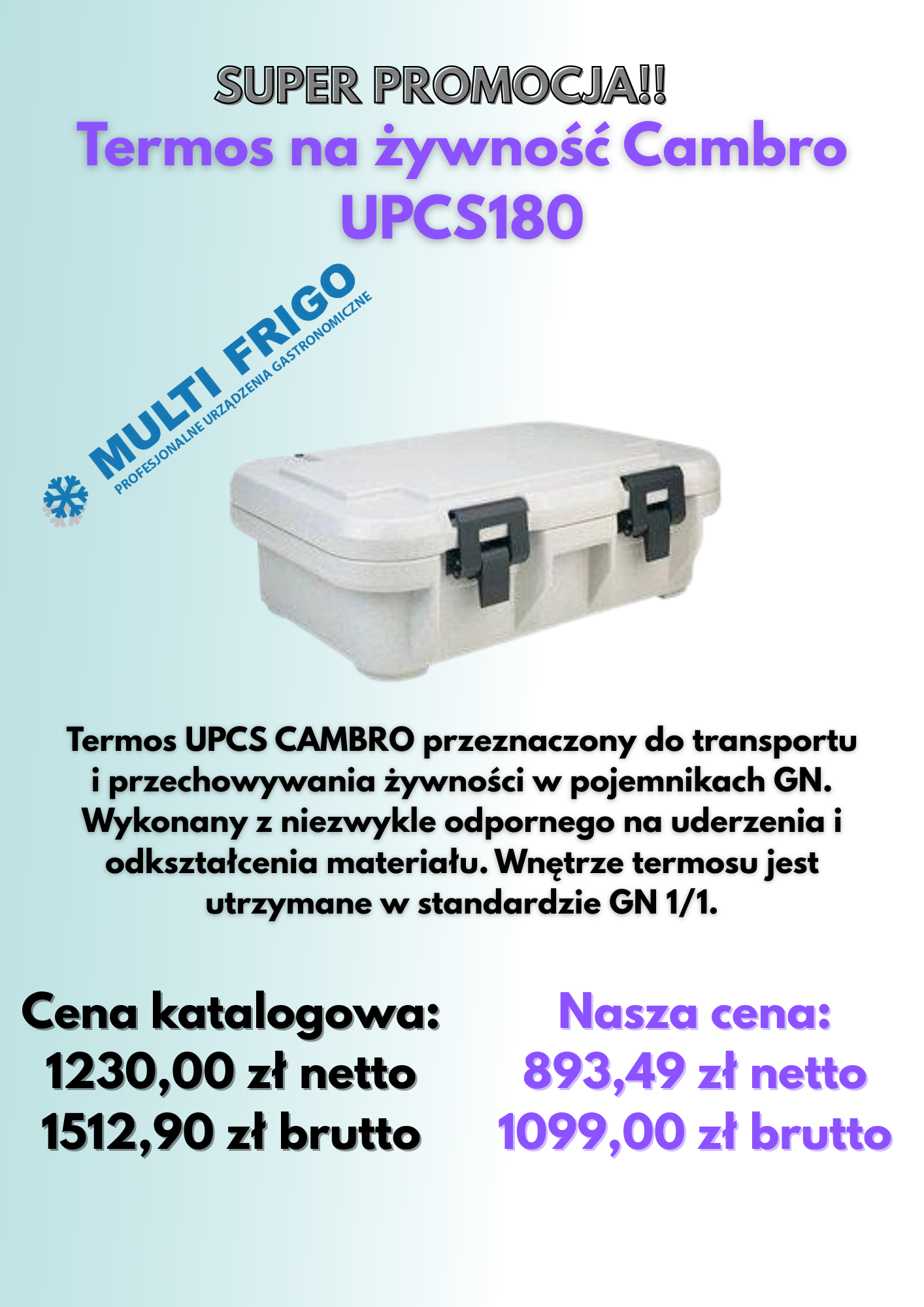 Termos na żywność Cambro UPCS180
